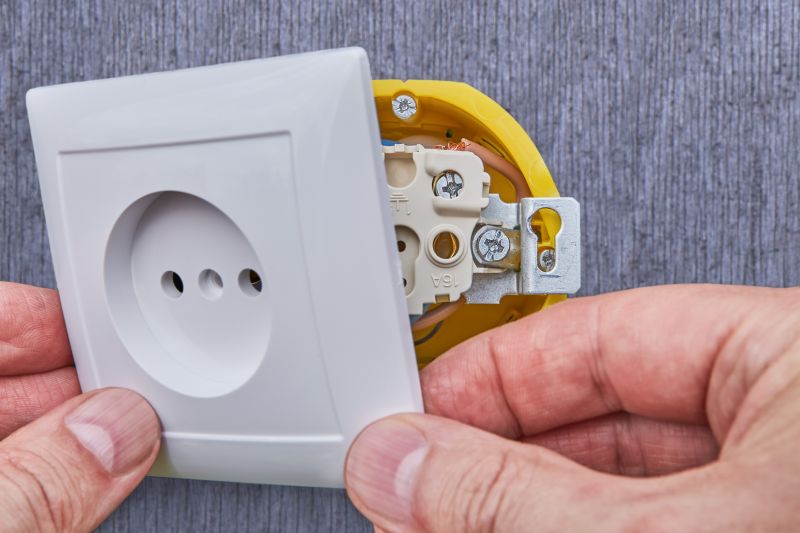 Electrical Outlet Relocation detail