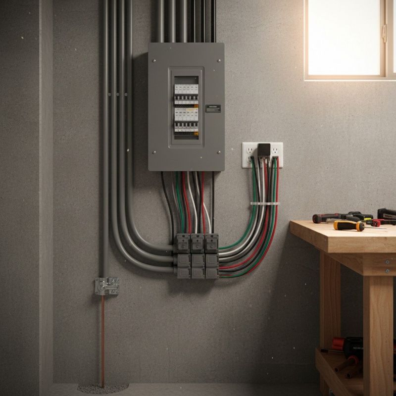 Electrical Panel Installation detail